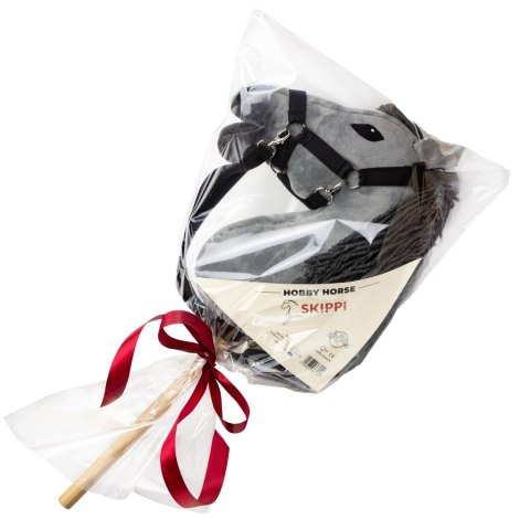 HOBBY HORSE SKIPPI - KOŃ NA KIJU - SZARY A4 - PREZENT DLA DZIEĆKA HOBBY HORSE SKIPPI - KOŃ NA KIJU - SZARY A4 - PREZENT DLA DZIEĆKA