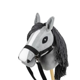 HOBBY HORSE SKIPPI - LEKKI KOŃ NA KIJU - SZARY A5 - PREZENT DLA DZIEĆKA