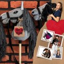 HOBBY HORSE SKIPPI - LEKKI KOŃ NA KIJU - SZARY A5 - PREZENT DLA DZIEĆKA