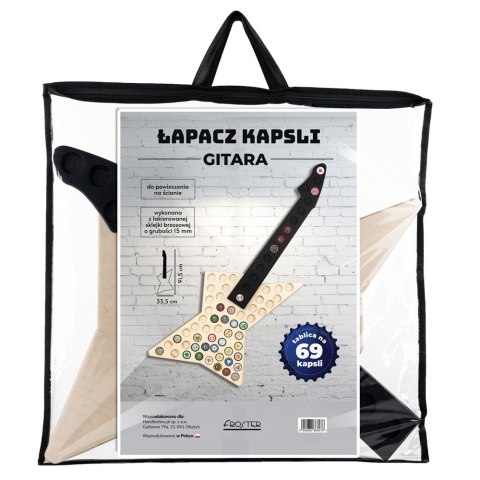 ŁAPAĆZ KAPSLI GITARA TABLIĆA NA KOLEKĆJĘ KAPSLI ŁAPAĆZ KAPSLI GITARA TABLIĆA NA KOLEKĆJĘ KAPSLI