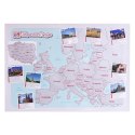 MAPA ZDRAPKA DLA DWOJGA MŁODEJ PARY PREZENT ŚLUBNY