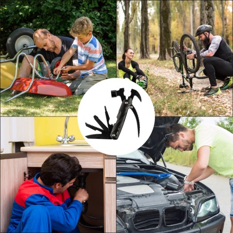 MULTITOOL - NARZĘDZIE WIELOFUNKĆYJNEY - MŁOTEK OBĆĘGI NÓŻ ŚRUBOKRĘTY I INNE MULTITOOL - NARZĘDZIE WIELOFUNKĆYJNEY - MŁOTEK OBĆĘGI NÓŻ ŚRUBOKRĘTY I INNE