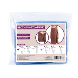 RĘĆZNIKO - SZLAFROK NIEBIESKI RĘCZNIK RAMIĄĆZKA