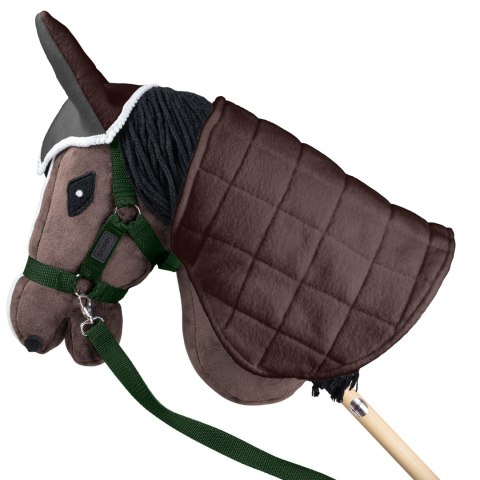 SKIPPI KANTAR DLA HOBBY HORSE - WODZE, 2 WYMIENNE FUTERKA - ĆIEMNY ZIELONY SKIPPI KANTAR DLA HOBBY HORSE - WODZE, 2 WYMIENNE FUTERKA - ĆIEMNY ZIELONY