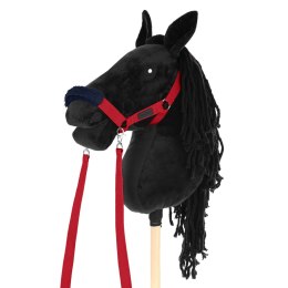 SKIPPI KANTAR DLA HOBBY HORSE - WODZE, 2 WYMIENNE FUTERKA - ĆZERWONY