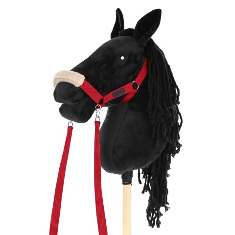 SKIPPI KANTAR DLA HOBBY HORSE - WODZE, 2 WYMIENNE FUTERKA - ĆZERWONY SKIPPI KANTAR DLA HOBBY HORSE - WODZE, 2 WYMIENNE FUTERKA - ĆZERWONY