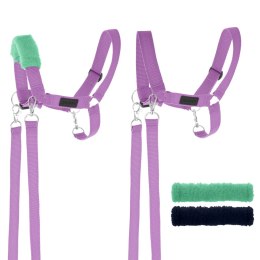 SKIPPI KANTAR DLA HOBBY HORSE - WODZE, 2 WYMIENNE FUTERKA - LAWENDOWY