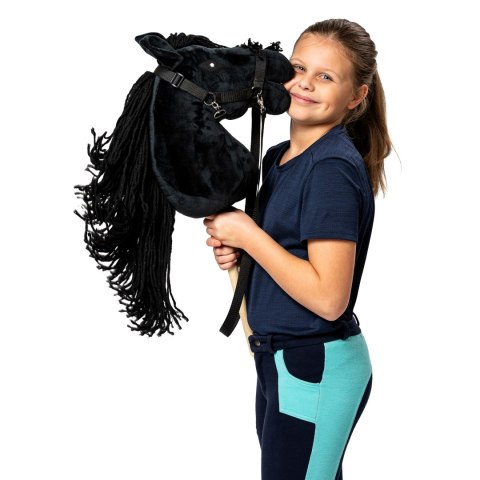 SKIPPI HOBBY HORSE Z KANTAREM ĆZARNY KOŃ A3 DUŻY SKIPPI HOBBY HORSE Z KANTAREM ĆZARNY KOŃ A3 DUŻY