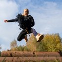 SKIPPI HOBBY HORSE Z KANTAREM ĆZARNY KOŃ A3 DUŻY