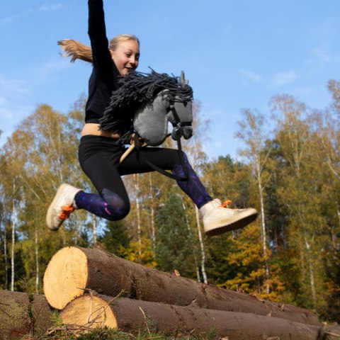 SKIPPI HOBBY HORSE Z KANTAREM WODZAMI KOŃ A3 DUŻY SKIPPI HOBBY HORSE Z KANTAREM WODZAMI KOŃ A3 DUŻY