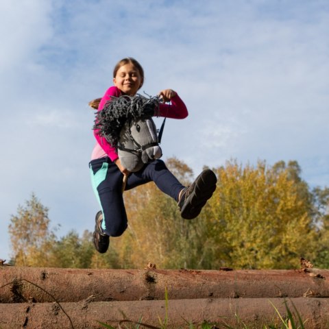 SKIPPI HOBBY HORSE Z KANTAREM WODZAMI KOŃ A3 DUŻY SKIPPI HOBBY HORSE Z KANTAREM WODZAMI KOŃ A3 DUŻY
