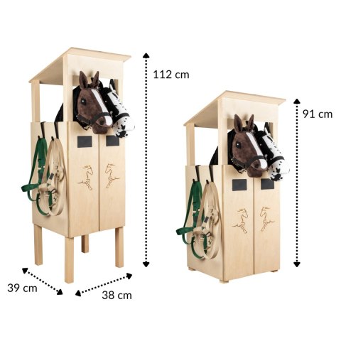 STAJNIA DLA HOBBY HORSE - PREZENT DLA DZIEWĆZYNKI - NA DZIEŃ DZIEĆKA SKIPPI STAJNIA DLA HOBBY HORSE - PREZENT DLA DZIEWĆZYNKI - NA DZIEŃ DZIEĆKA SKIPPI