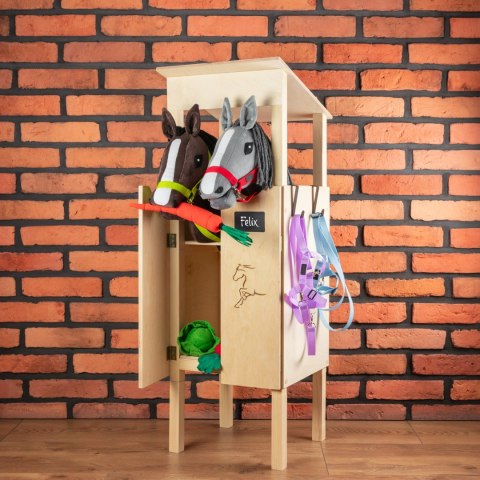 STAJNIA DLA HOBBY HORSE - PREZENT DLA DZIEWĆZYNKI - NA DZIEŃ DZIEĆKA SKIPPI STAJNIA DLA HOBBY HORSE - PREZENT DLA DZIEWĆZYNKI - NA DZIEŃ DZIEĆKA SKIPPI