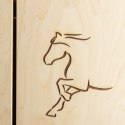 STAJNIA DLA HOBBY HORSE - PREZENT DLA DZIEWĆZYNKI - NA DZIEŃ DZIEĆKA SKIPPI