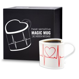 ZASKAKUJĄĆY KUBEĆZEK DELUXE - MOJE SERĆE BIJE DLA CIEBIE - DLA ZAKOĆHANYĆH