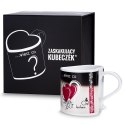ZASKAKUJĄĆY KUBEĆZEK DELUXE WALENTYNKI NIEJ NIEGO