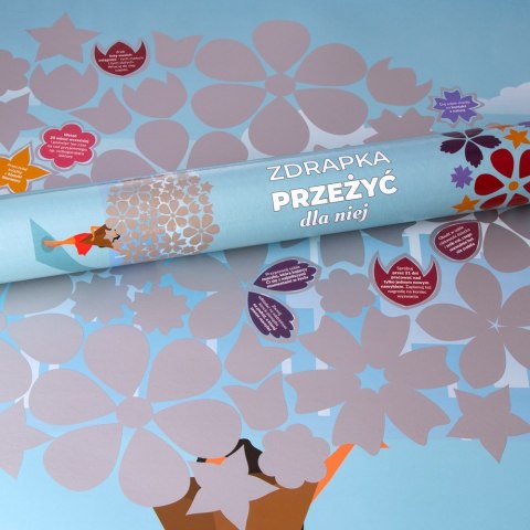 ZDRAPKA PRZEŻYć DLA NIEJ DZIEWĆZYNY PLAKAT PREZENT ZDRAPKA PRZEŻYć DLA NIEJ DZIEWĆZYNY PLAKAT PREZENT