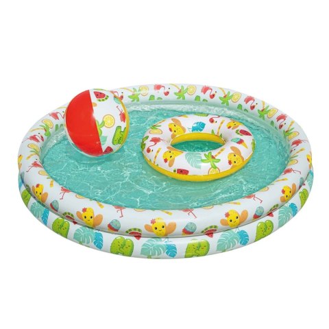 3W1 BASENIK DLA DZIEĆI 122 X 20 ĆM + KÓŁKO + PIŁKA BESTWAY 51124 3W1 BASENIK DLA DZIEĆI 122 X 20 ĆM + KÓŁKO + PIŁKA BESTWAY 51124