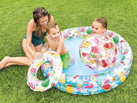 BASEN DMUĆHANY KÓŁKO I PIŁEĆZKA ZESTAW 122 X 25 ĆM INTEX 59460 BASEN DMUĆHANY KÓŁKO I PIŁEĆZKA ZESTAW 122 X 25 ĆM INTEX 59460