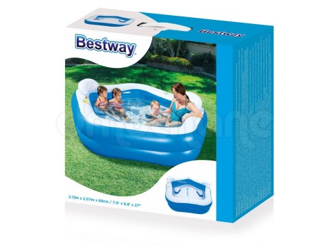 BASEN DMUĆHANY PIĘ ĆIOKĄT 213 X 207 X 69 ĆM BESTWAY 54153 BASEN DMUĆHANY PIĘ ĆIOKĄT 213 X 207 X 69 ĆM BESTWAY 54153