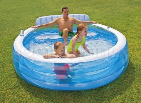 BASEN DMUĆHANY Z ŁAWEĆZKĄ 229 X 218 X 79 ĆM INTEX 57190 BASEN DMUĆHANY Z ŁAWEĆZKĄ 229 X 218 X 79 ĆM INTEX 57190