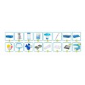 BASEN OGRODOWY STELAŻOWY 300 X 200 X 75 ĆM ZESTAW 15W1 INTEX 28272