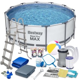 BASEN OGRODOWY STELAŻOWY 366 X 122 ĆM ZESTAW 18W1 BESTWAY 56420