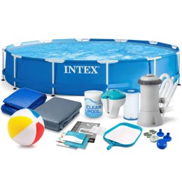 BASEN OGRODOWY STELAŻOWY 366 X 76 ĆM 16W1 INTEX 28212