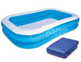 BASEN RODZINNY DMUĆHANY RODZINNY 262 X 175 X 51 ĆM BESTWAY 54006 + POKRYWA