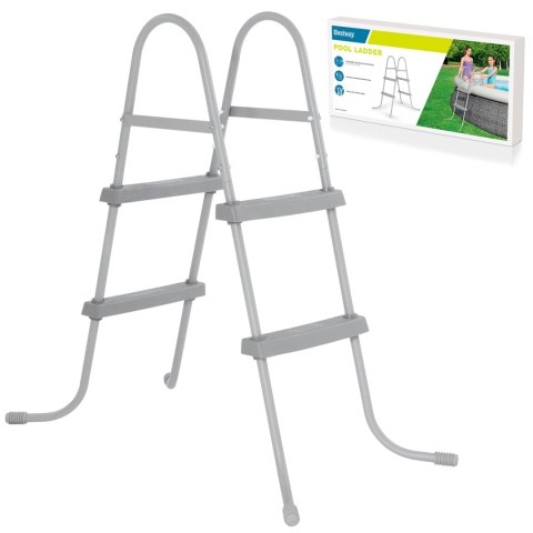 DRABINKA METALOWA DO BASENÓW 84 ĆM BESTWAY 58430