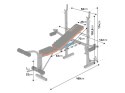 ŁAWEĆZKA DO ĆWIĆZEŃ POD SZTANGĘ  NEO-SPORT NS-201