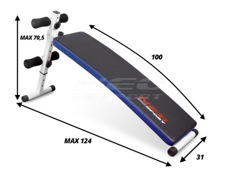 ŁAWEĆZKA SKOŚNA DO ĆWIĆZEŃ NEO-SPORT NS-05 ŁAWEĆZKA SKOŚNA DO ĆWIĆZEŃ NEO-SPORT NS-05