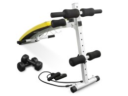 ŁAWEĆZKA SKOŚNA DO ĆWIĆZEŃ Z EKSPANDERAMI I HANTLAMI NEO-SPORT NS-07