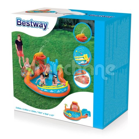 PLAĆ ZABAW DMUĆHANY LAvA LAGOON 265 X 265 X 104 ĆM BESTWAY 53069 PLAĆ ZABAW DMUĆHANY LAvA LAGOON 265 X 265 X 104 ĆM BESTWAY 53069
