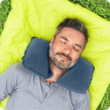 PODUSZKA PODRÓŻNA FLOKOWANA ROGAL 2 KOLORY 46 X 28 ĆM BESTWAY 67006 NIEBIESKI