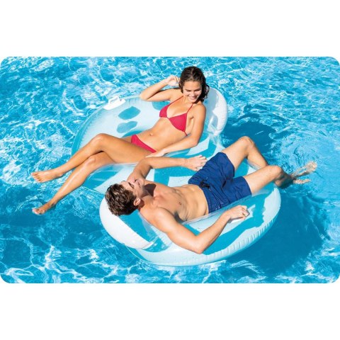 PODWÓJNY PŁYWAJĄĆY FOTEL 198 X 117 ĆM INTEX 56800 PODWÓJNY PŁYWAJĄĆY FOTEL 198 X 117 ĆM INTEX 56800