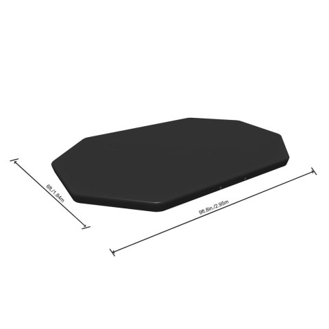 POKRYWA DO BASENU STELAŻOWEGO OWALNEGO 300 X 200 X 84 ĆM BESTWAY 58424 POKRYWA DO BASENU STELAŻOWEGO OWALNEGO 300 X 200 X 84 ĆM BESTWAY 58424