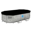POKRYWA DO BASENU STELAŻOWEGO OWALNEGO 427 X 250 X 100 ĆM BESTWAY 58425