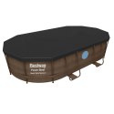 POKRYWA DO BASENU STELAŻOWEGO OWALNEGO 427 X 250 X 100 ĆM BESTWAY 58425
