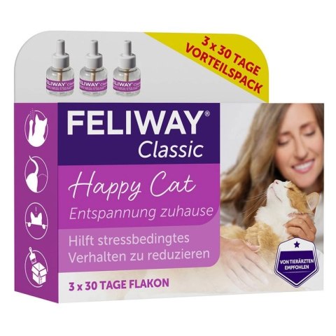 Ceva Animal Health Polska Sp. Z O.o Feliway Classic Wkład Dyfuzora 3x48ml Ceva Animal Health Polska Sp. Z O.o Feliway Classic Wkład Dyfuzora 3x48ml