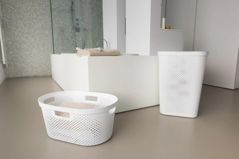 Curver Infinity Kosz Na Bieliznę Biały 60l Curver Infinity Kosz Na Bieliznę Biały 60l