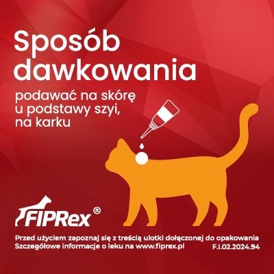 Vet-Agro Fiprex Dla Kota 0,7ml Vet-Agro Fiprex Dla Kota 0,7ml
