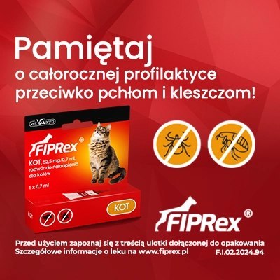 Vet-Agro Fiprex Dla Kota 0,7ml Vet-Agro Fiprex Dla Kota 0,7ml