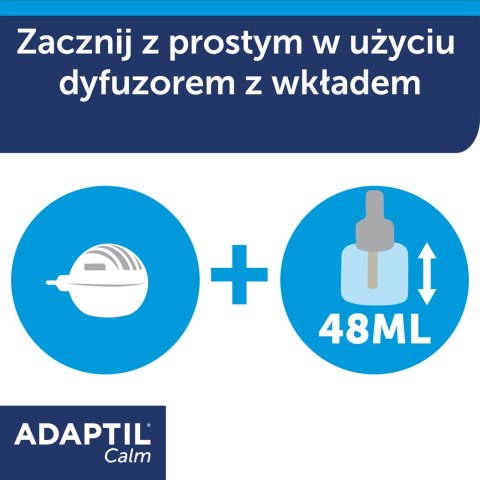Ceva Animal Health Polska Sp. Z O.o. Adaptil Dyfuzor 48ml Ceva Animal Health Polska Sp. Z O.o. Adaptil Dyfuzor 48ml