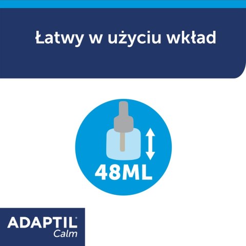 Ceva Animal Health Polska Sp. Z O.o. Adaptil Wkład Dyfuzora 48ml Ceva Animal Health Polska Sp. Z O.o. Adaptil Wkład Dyfuzora 48ml