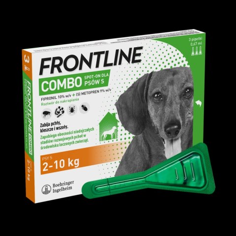 FRONTLINE Combo Spot-On Dla Psów 3x0,67ml FRONTLINE Combo Spot-On Dla Psów 3x0,67ml