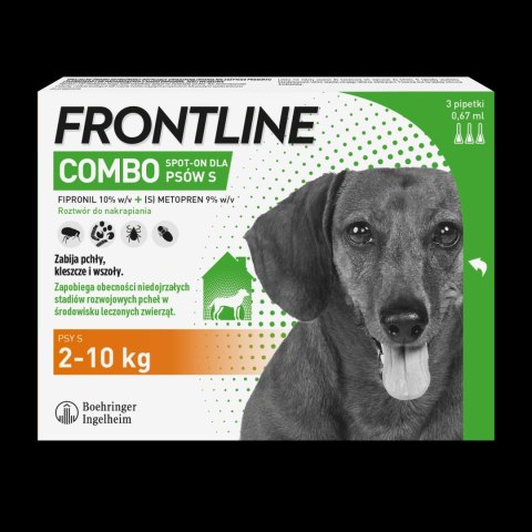 FRONTLINE Combo Spot-On Dla Psów 3x0,67ml FRONTLINE Combo Spot-On Dla Psów 3x0,67ml