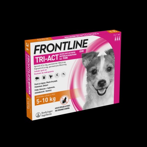 FRONTLINE Tri-Act Dla Psów 3x1ml FRONTLINE Tri-Act Dla Psów 3x1ml