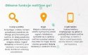 NotiOne Go! - Lokalizator Bluetooth Czarny