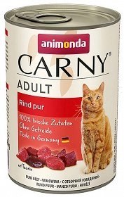 Animonda Cat Carny Adult Wołowina 400g Animonda Cat Carny Adult Wołowina 400g
